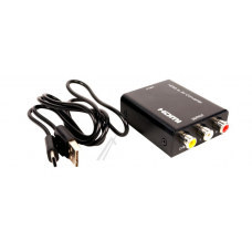 Konverteris HDMI → RCA (maitinimas per USB C)